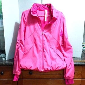 LuluLemon Women's Pink Jacket...Size 10...New Condition.